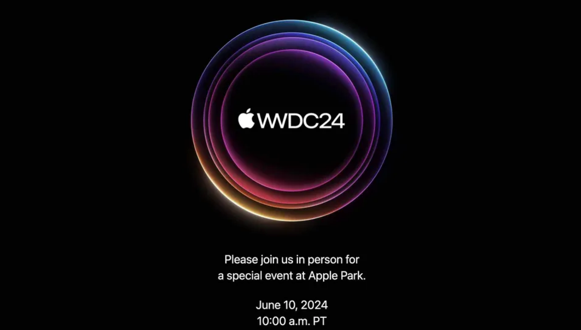 Apple WWDC invite