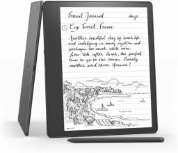 A Kindle Scribe with the Basic Pen