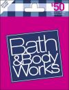 Bath and Body Works gift card