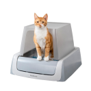 PetSafe ScoopFree Crystal Smart Self-Cleaning Litter Box on white background