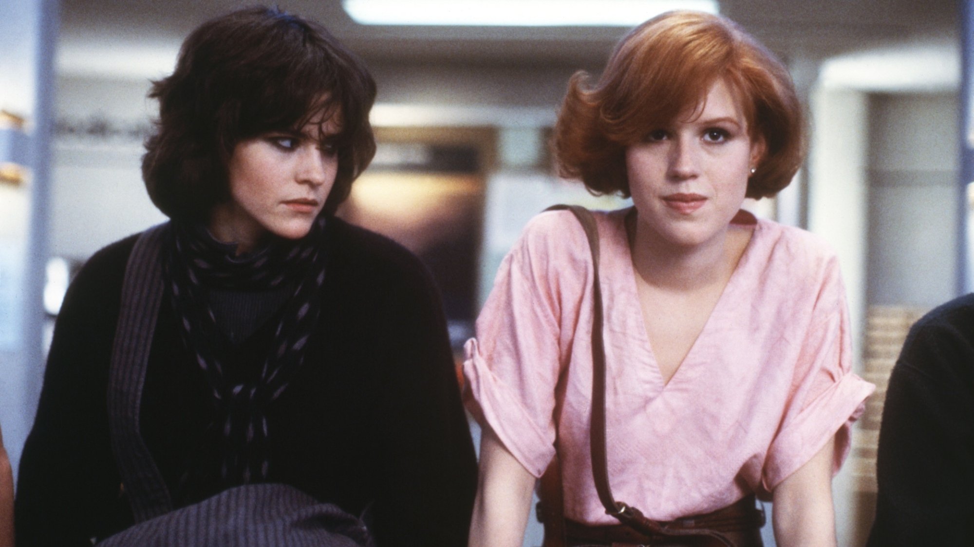 Ally Sheedy and Molly Ringwald in "The Breakfast Club."