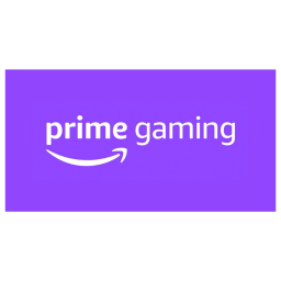 Prime Gaming logo on white background