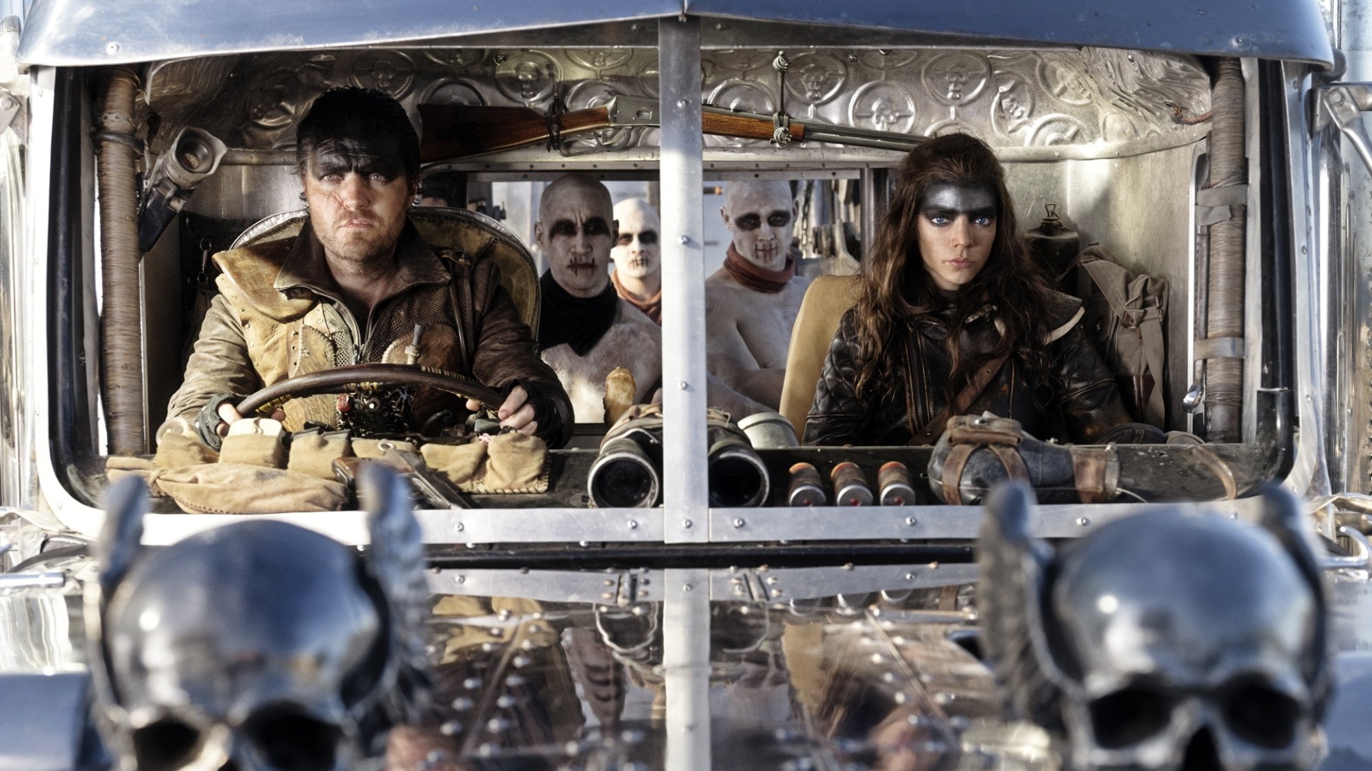 Tom Burke and Anya Taylor-Joy in "Furiosa: A Mad Max Saga."