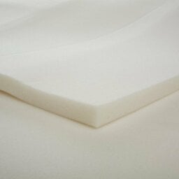 1-Inch Slab Memory Foam Mattress Topper, Queen