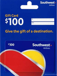 a $ 100 southwest gift card