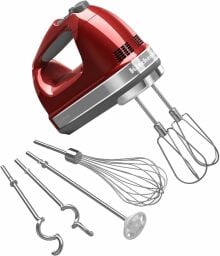 KitchenAid 9-Speed Digital Hand Mixer with Turbo Beater II Accessories and Pro Whisk