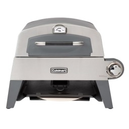 a Cuisinart pizza oven on a white background