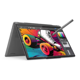 Lenovo Yoga 7i 2-in-1 (14-inch, Intel Core Ultra 5 125U, 16GB RAM, 1TB SSD) on white background