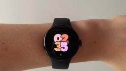 wrist wearing google pixel watch 2 