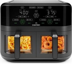 Chefman 6-quart Dual Basket Air Fryer Oven