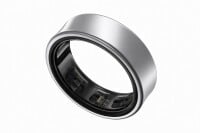 a silver samsung galaxy ring