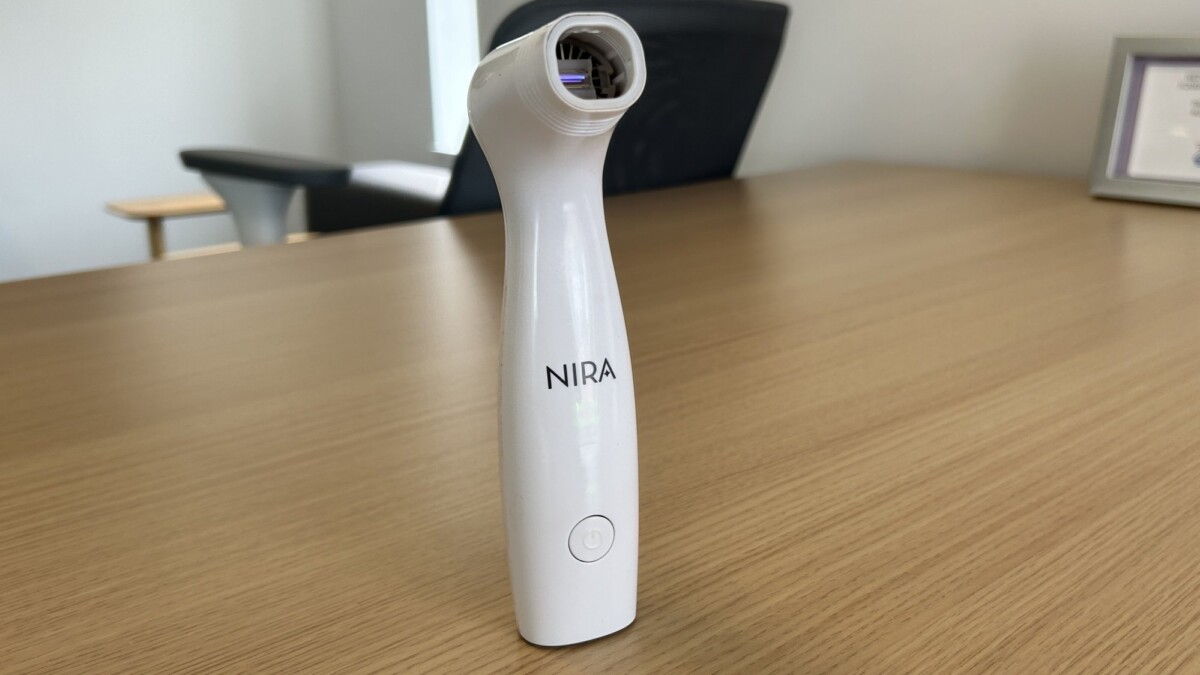 NIRA Pro Laser on a table