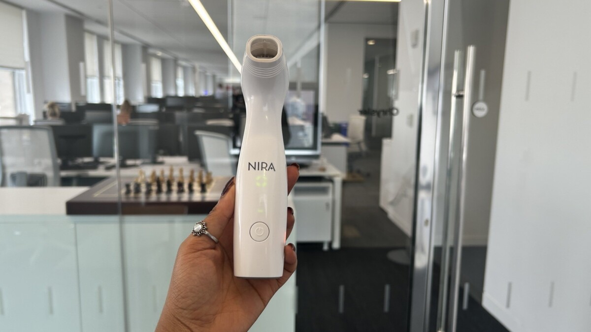 NIRA Pro Laser on a table