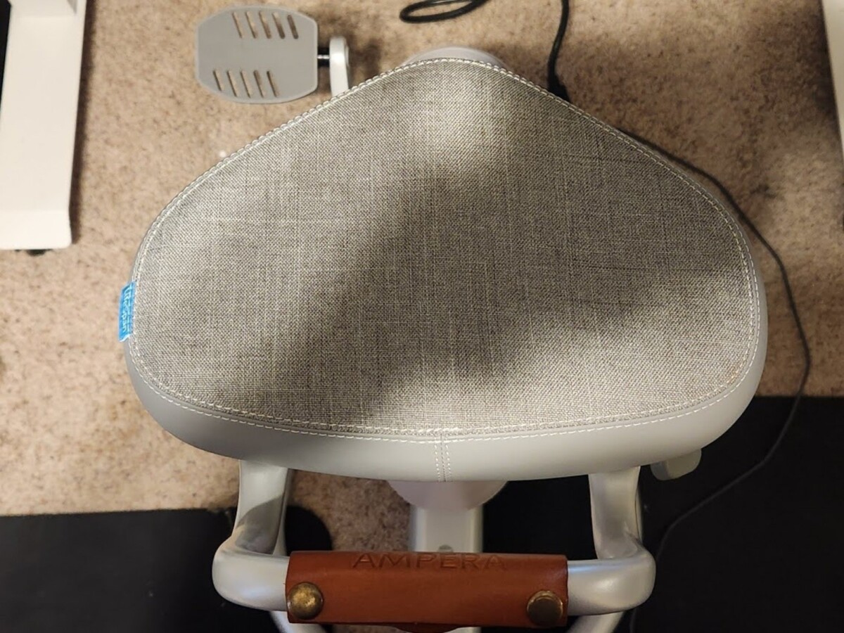 wide, fabric bike seat