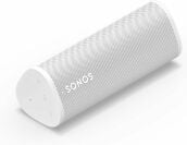 a white sonos roam 2 speaker on a white background