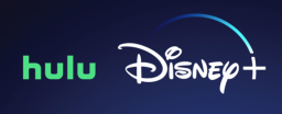 Hulu and Disney+ logos side by side