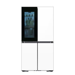 Samsung Bespoke 29 Cu. Ft. 4-Door Flex French Door Refrigerator on white background