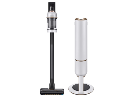 the Samsung Bespoke Jet Cordless Stick Vacuum with All-in-One Clean Station