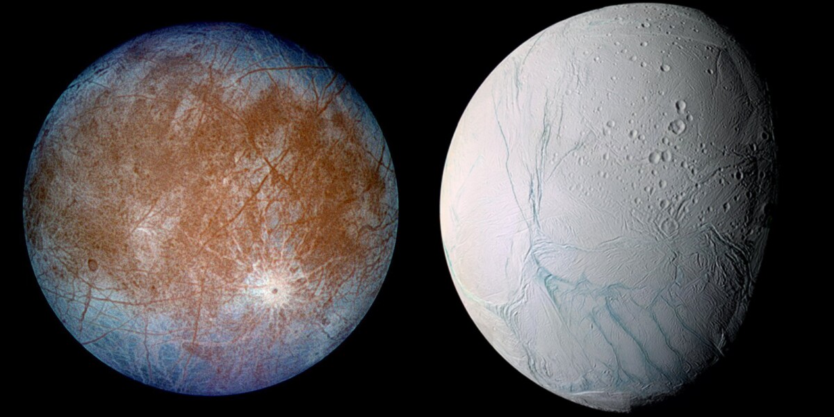 Comparing icy moons