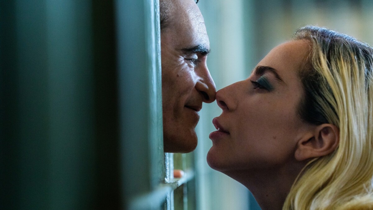 Joaquin Phoenix and Lady Gaga star as Arthur and Lee in "Joker: Folie à Deux."