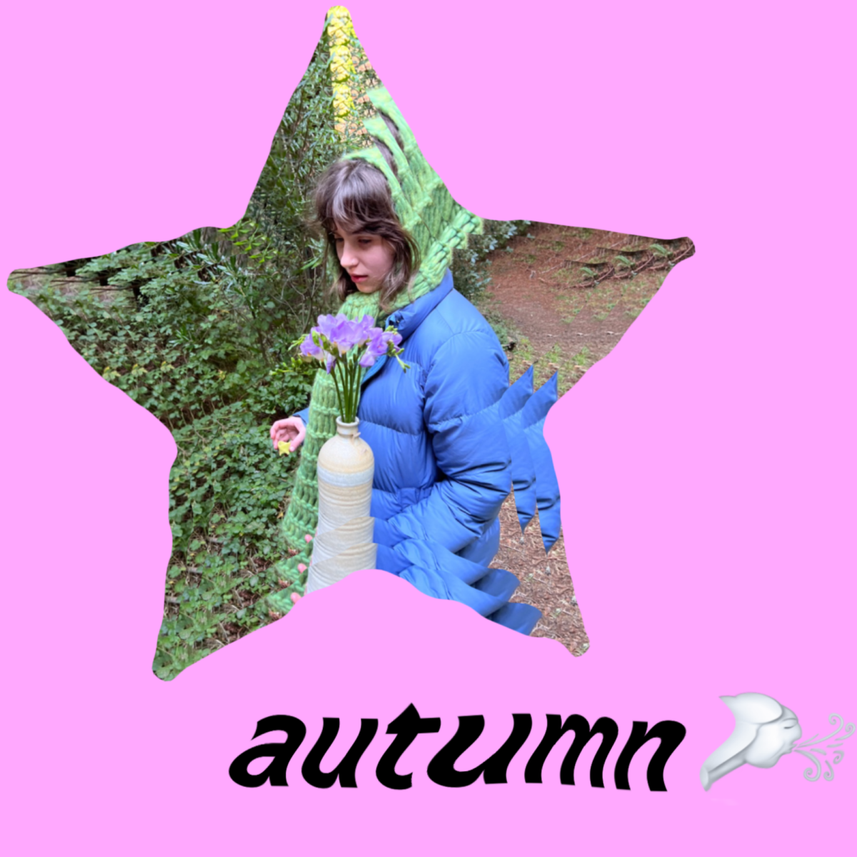 Clairo's pink Autumn playlist art. 