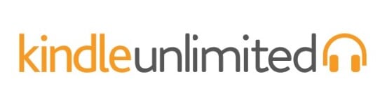 the kindle unlimited logo on a white background