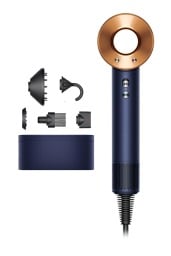 dyson supersonic hair dryer with attachments and carrying case