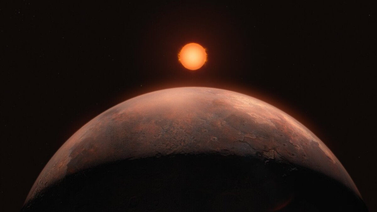 Exoplanet orbiting Barnard's star