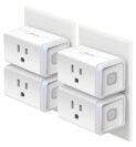 Kasa smart plugs in an outlet