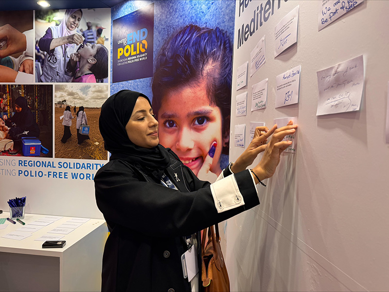 Member States redouble commitments for a lasting polio-free world at RC71 title=