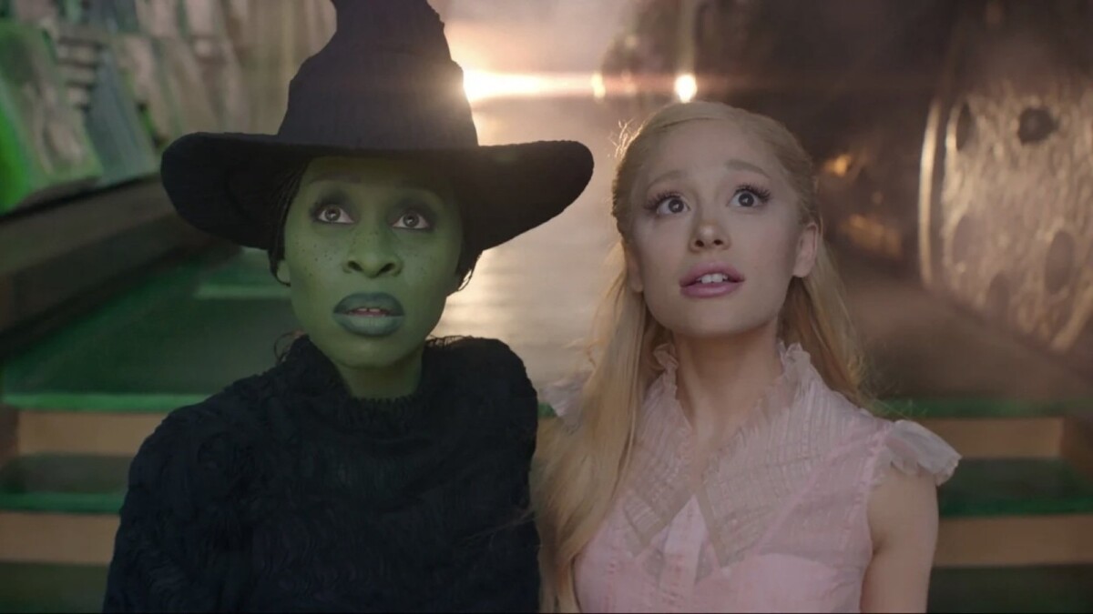 Cynthia Erivo and Ariana Grande in "Wicked."