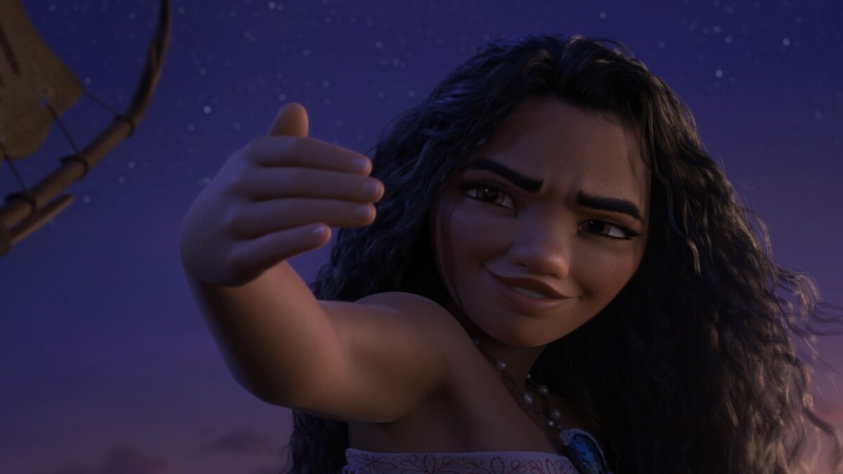 Moana in "Moana 2."