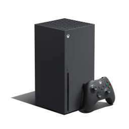 Xbox Series X on white background