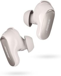 white smoke bose quietcomfort earbuds