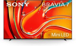 85-inch sony bravia 7 tv on a white background