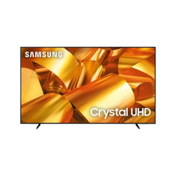 Samsung 75-inch DU6950 Series 4K Smart TV on a white background