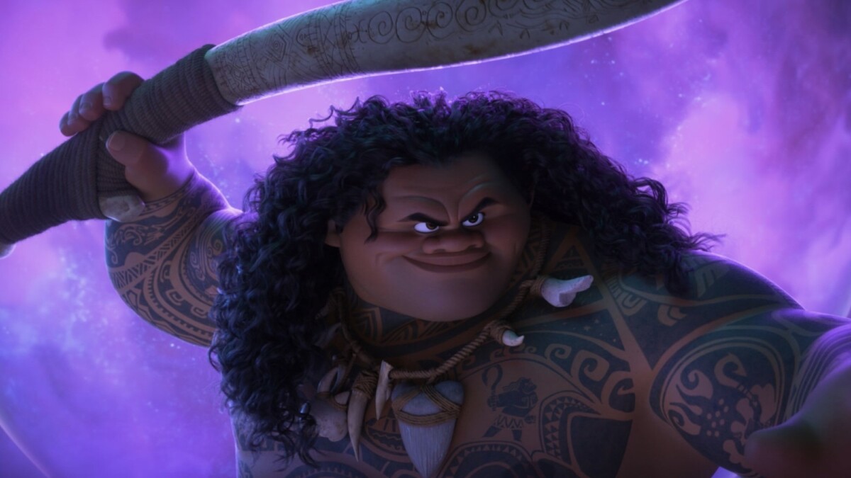 Maui in "Moana 2."