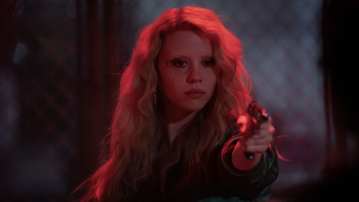 Mia Goth in "MaXXXine."