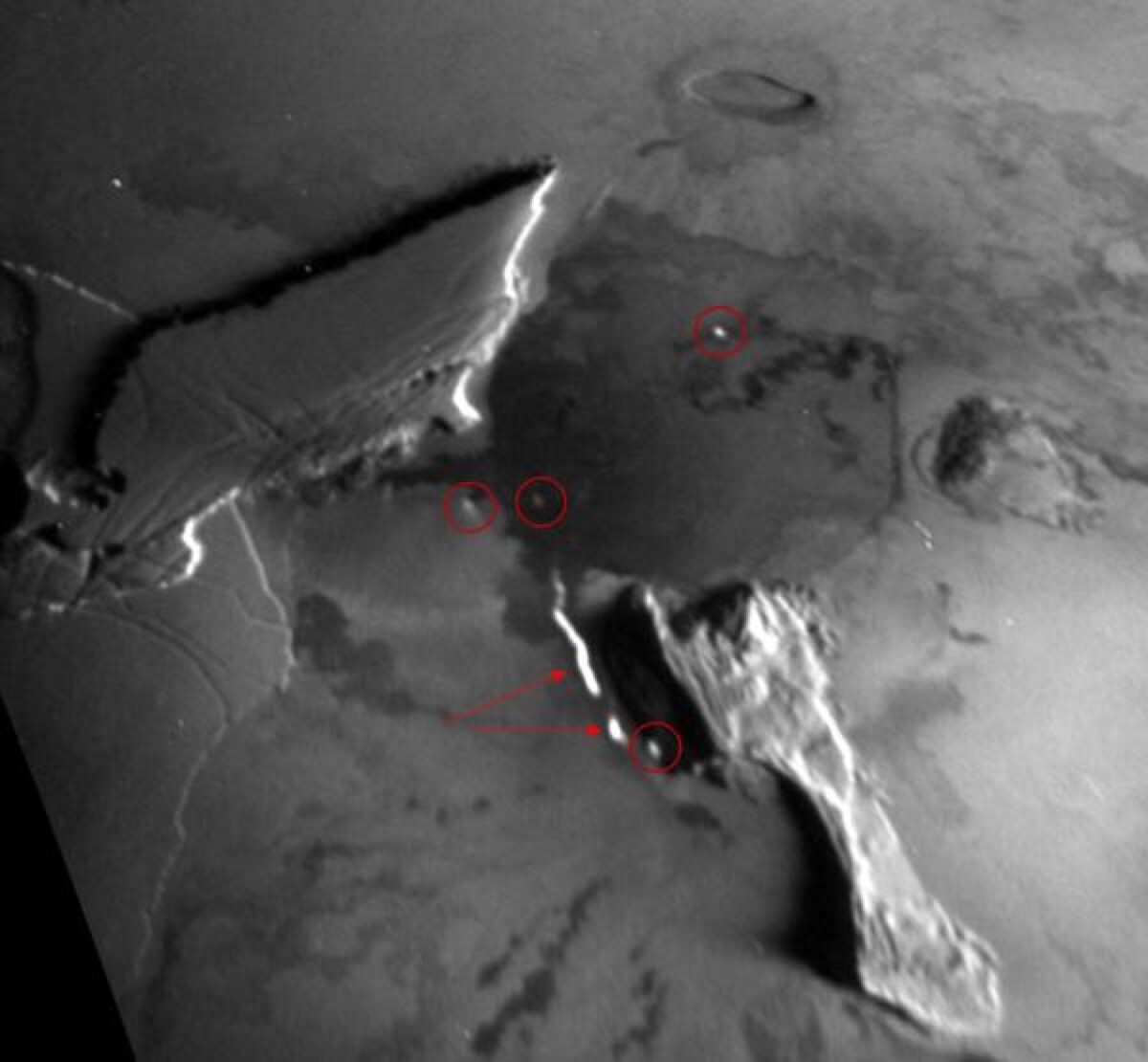 NASA's Juno spacecraft detected glowing lava hot spots in Dec. 2023 during a close flyby.