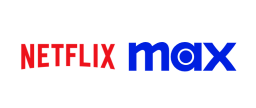 Netflix and Max logos side by side