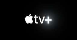 The logo of Apple TV+