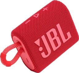 A JBL Go 3 speaker appears on a white background.