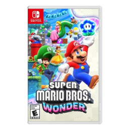 Super Mario Bros. Wonder on white background