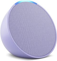 Amazon Echo Pop in purple