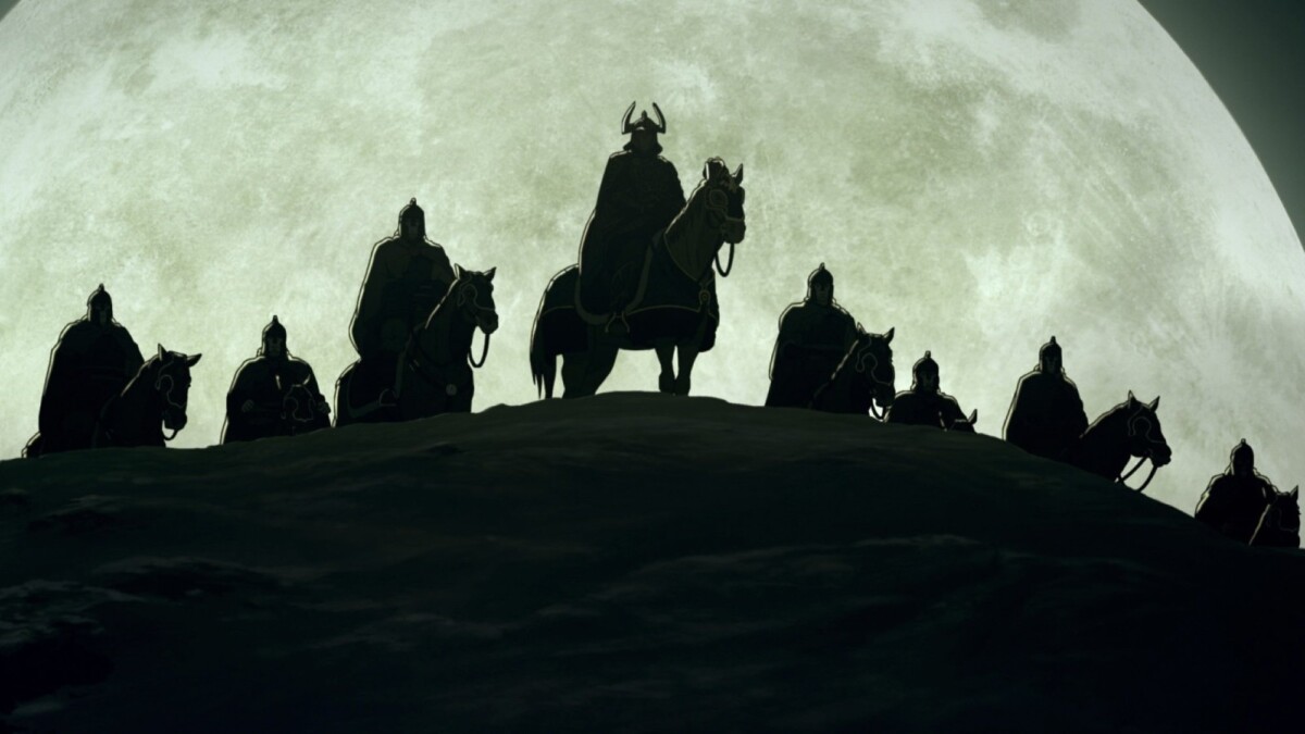 The Rohirrim in "The Lord of the Rings: The Ride of the Rohirrim."