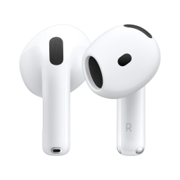 Apple AirPods 4 on a white background