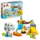 a lego set with mickey and friends camping