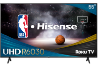 the Hisense 55-inch R6 4K Roku TV