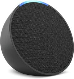 An Amazon Echo Pop