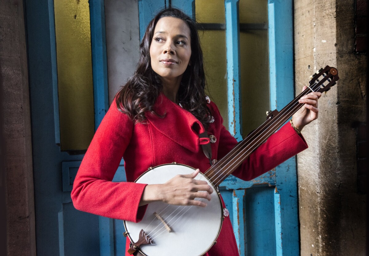 American singer and musician Rhiannon Giddens